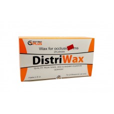 Прикусные восковые валики в форме челюсти (Distriwax Wax for occlusion rims) 24 шт Желтый